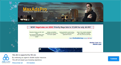 Desktop Screenshot of maxadspro.com